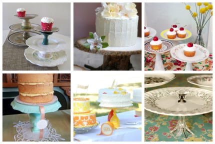  to your bridal shower or wedding dessert table with a unique cake stand