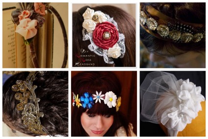 DIY Wedding Headbands Project Wedding 