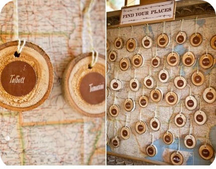 Rustic Seating Chart 