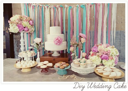 DIY Wedding Cake Tips Ideas for Decorating a DIY Wedding Cake