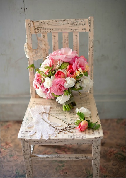 DIY Pink Wedding Bouquet