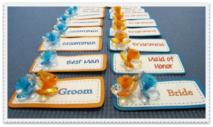 Craft Ideas  Tags on To Meet And Greet Your Wedding Party Members With Cute Name Tags